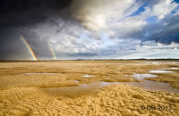Rainbows over Stiffkey Marsh (5)