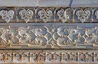 Taj Mahal stone work detail