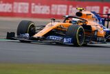 Lando Norris in the Mclaren @ Silverstone 2019