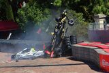 Formulae Renault 3.5 series Meindart Van Burren & Bruno Bonifacio crash 2015