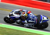 Jorge Lorenzo on the Yamaha @ Silverstone 2011