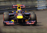 Mark Webber in the Redbull @ Monaco 2011
