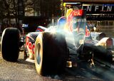 Mark Webber Redbull @ Milton Keynes Demo run 2011