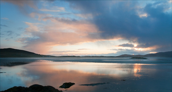 Sunset across Taransay