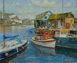 Harbour Colour,Mevagissey 10inx12in £650
