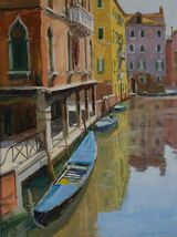 Rio di S. Sofia, Venice 16inx12in £750