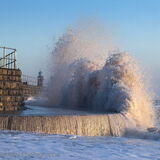 Monster Waves The Point, Teignmouth, South Devon