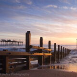 Sunrise Teignmouth Grand Pier and Sands