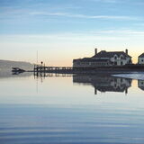 Early morning ripples Coombe Cellars, Teign Estuary