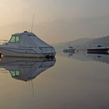 Evening light The Embankment, Shaldon.