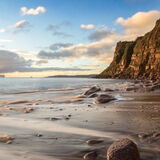 Early morning light Ness Beach, Shaldon