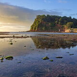 Early morning light on The Ness, Shaldon