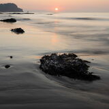 Sunrise Teignmouth Sands to Parson & Clerk