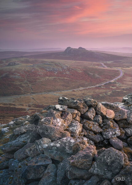 Altitude - Rippon Tor to Saddle Tor to Haytor, Dartmoor, Devon