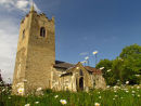 Churchyard & ox eye daisies