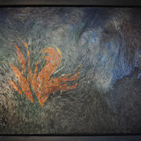 20153-Burning Bush (framed)