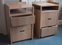 Pair of Bedside Cabinets
