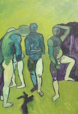 Group of figures 1 (after Keith Vaughan)