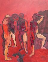 Group of figures 2 (after Keith Vaughan)