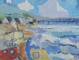 Saltburn beach and pier