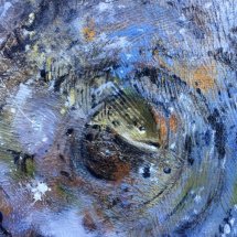 Detail from Trout on the river itchen