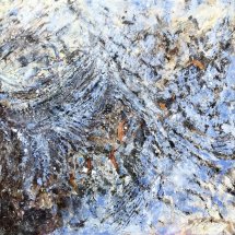 Blue water with fish