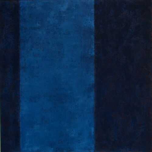 '8 Series, 9. Blue Plate 1.4.3.' 60x60cm Acrylic on canvas 2005