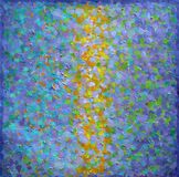 'Meeting Half Way 8'  48x48cm acrylic on paper 2025