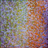 'Meeting Halfway 9' 48x48cm acrylic on paper 2025