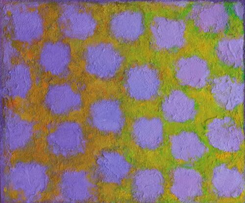 'Rise' acrylic on board 30x24cm acrylic on board 2025