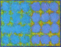 'Two Dozen' 30x24cm acrylic on board 2024 (Private Collection)