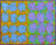 'Two Dozen 2' 30x24cm acrylic on board 2024 (Private Collection)