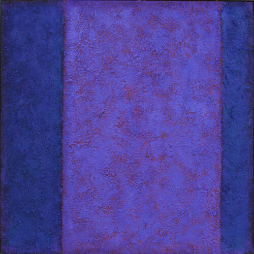'Red Violet Between BlueViolet' 60x60cm Acrylic on canvas 2006 (Private Collection)