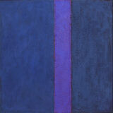 ' Violet Band' 45x45cm Acrylic on canvas 2006 (Private Collection)
