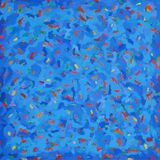 'Rotation -Turkish Night' 137x137cm acrylic on canvas 2008 (Public Collection - West Berks Hospital Trust)