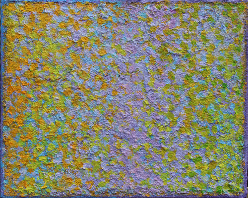 'Passage 2' acrylic on board 30x24cm 2025