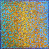 'Into light 3' acrylic on board 35x35cm 2025