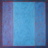 . 'Blue View' 90x90cm Acrylic on Canvas 2006