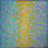 'Convergence 2' 48x48cm acrylic on paper 2025