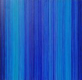 'Blue Lines 6' arylic on canvas 60x60cm 2006 reworked 2024 (Private Collection)