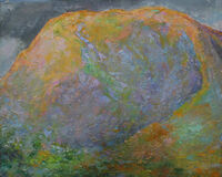 'Moel Dinas 2' oil on canvas 2025