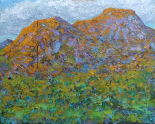 'Cadair Idris 1' oil on canvas 2025