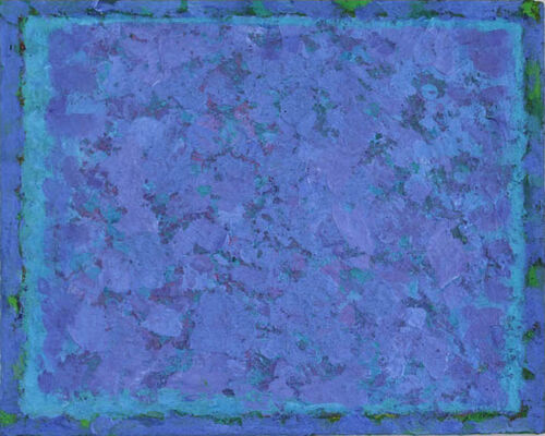 'Carpet 2'. 30x24cm acrylic on board 2018