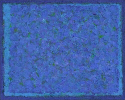 'Carpet 3'. 30x24cm acrylic on board 2018