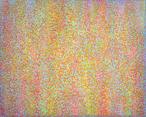 'Cascade 2' 100x80cm acrylic on canvas 2020