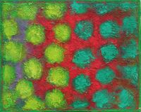 'Colour Chord 5' 30x24cm acrylic on board 2025 (Private Collection)