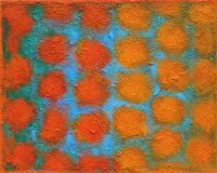 'Colour Chord 9' acrylic on board 30x24cm 2025