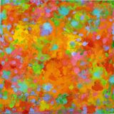 'Clusters 12' acrylic on board 40x40cm 2022 (private collection)