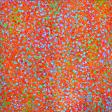 'Cluster 5' acrylic on board 2022 40x40cm