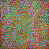 'Clusters 6' acrylic on board 40x40cm 2022